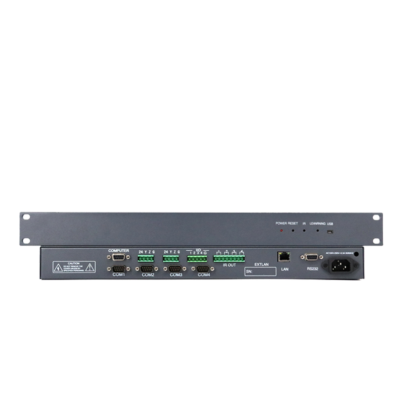 HV-MX6100N会议中控 可编程中控主机 展厅中控 网络中控 会议室管理 1U中控